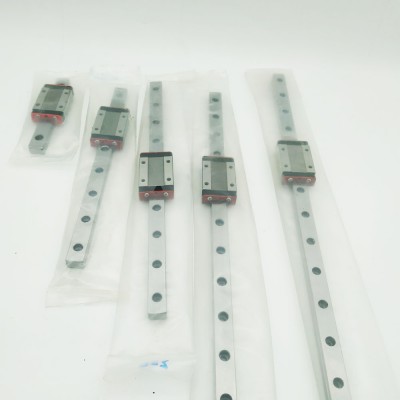 3PCS GCr15 steel 450mm long 12mm wide MGN12 Linear Rail and a long body 440C stainless steel Carriage for Kossel